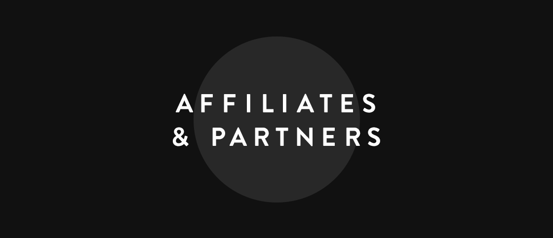 Affiliates and Partners Banner